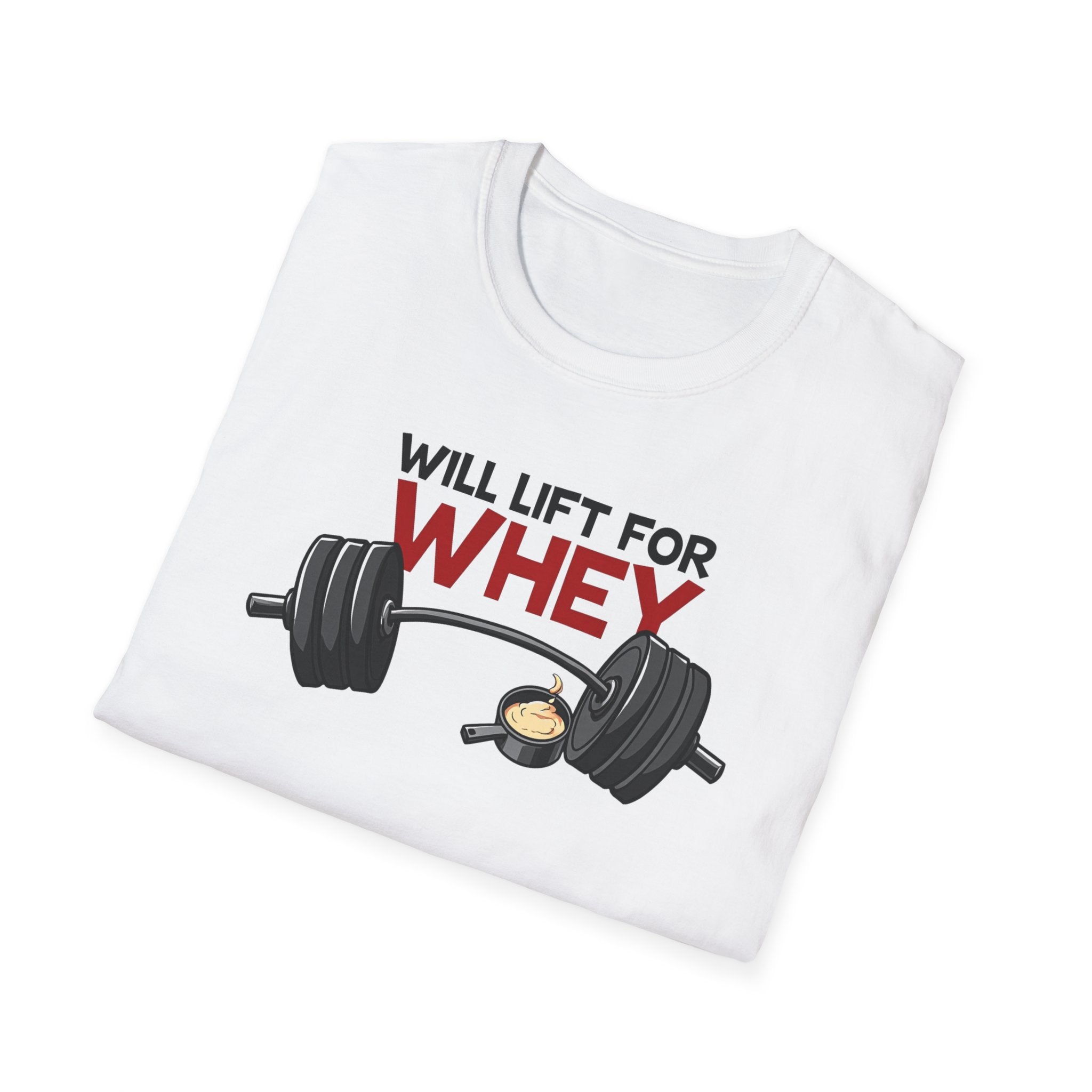 Will Lift for Whey – Scoop Edition T-Shirt