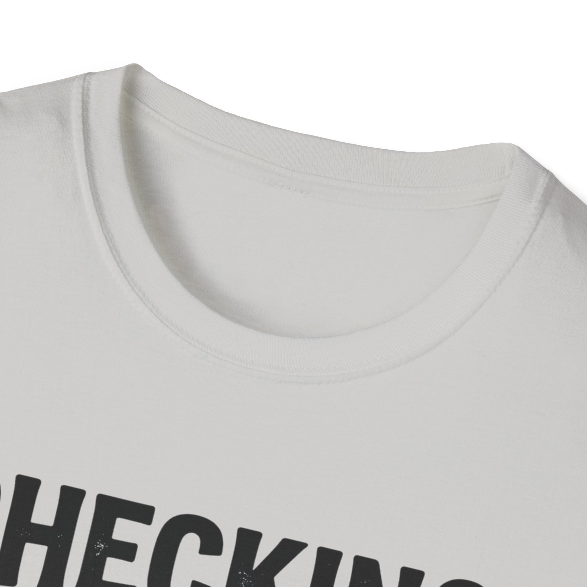 Checking the mirror is my Cardio T-Shirt