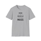 Mind + Muscle = Mass – Equation T-Shirt
