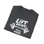 Lift Heavy, Petty Harder (Grunge Edition) T-Shirt