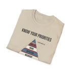 Know your priorities - Rest can be scheduled copy T-Shirt