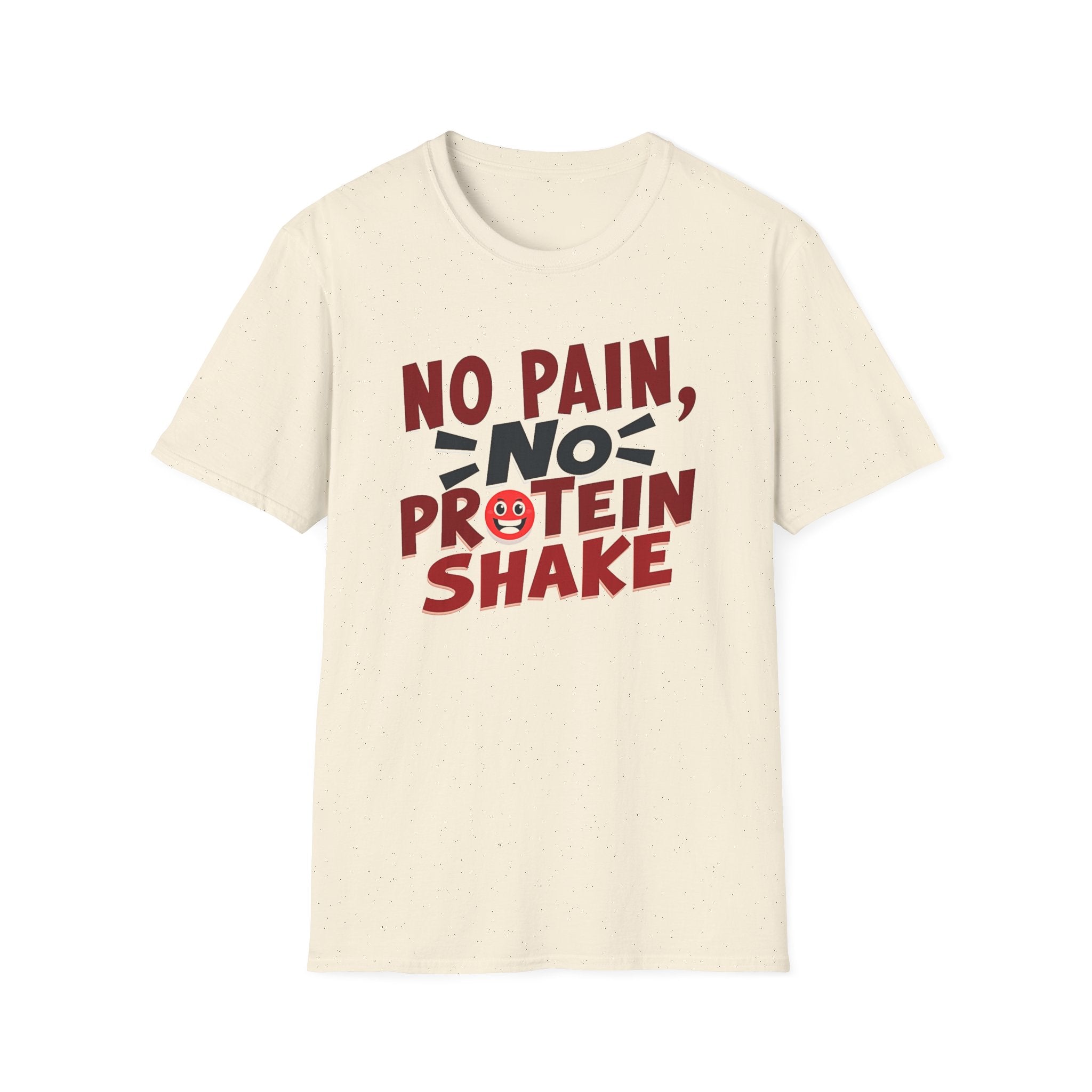 No Pain, No Protein Shake (Emoji Edition) T-Shirt