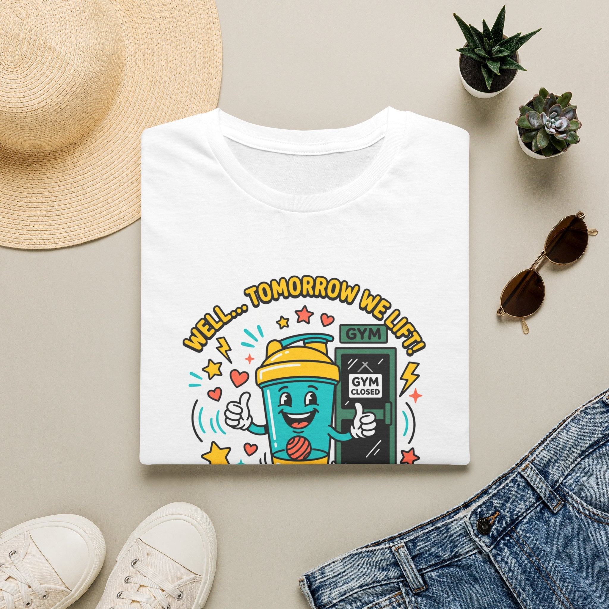 Well - Tomorrow we lift T-Shirt