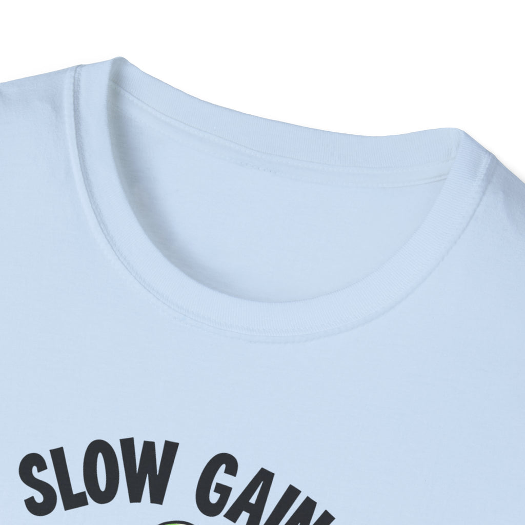 Slow Gains, Big Results – Turtle Power Edition T-Shirt