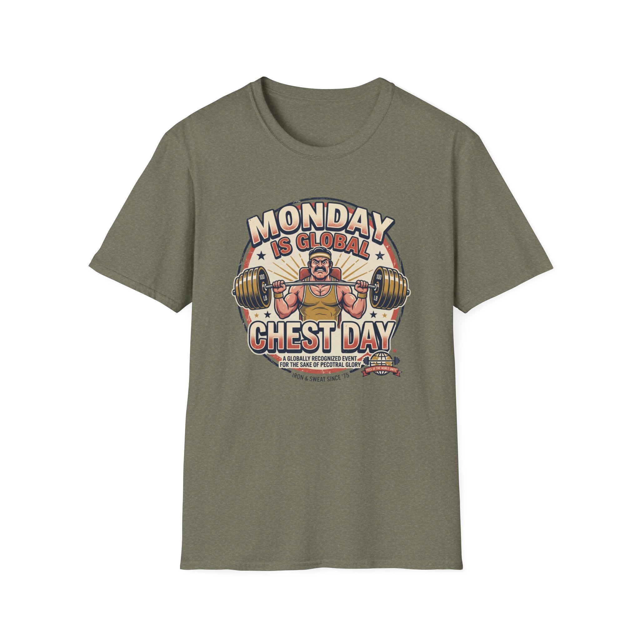 Monday is Global chest day - Global event T-Shirt