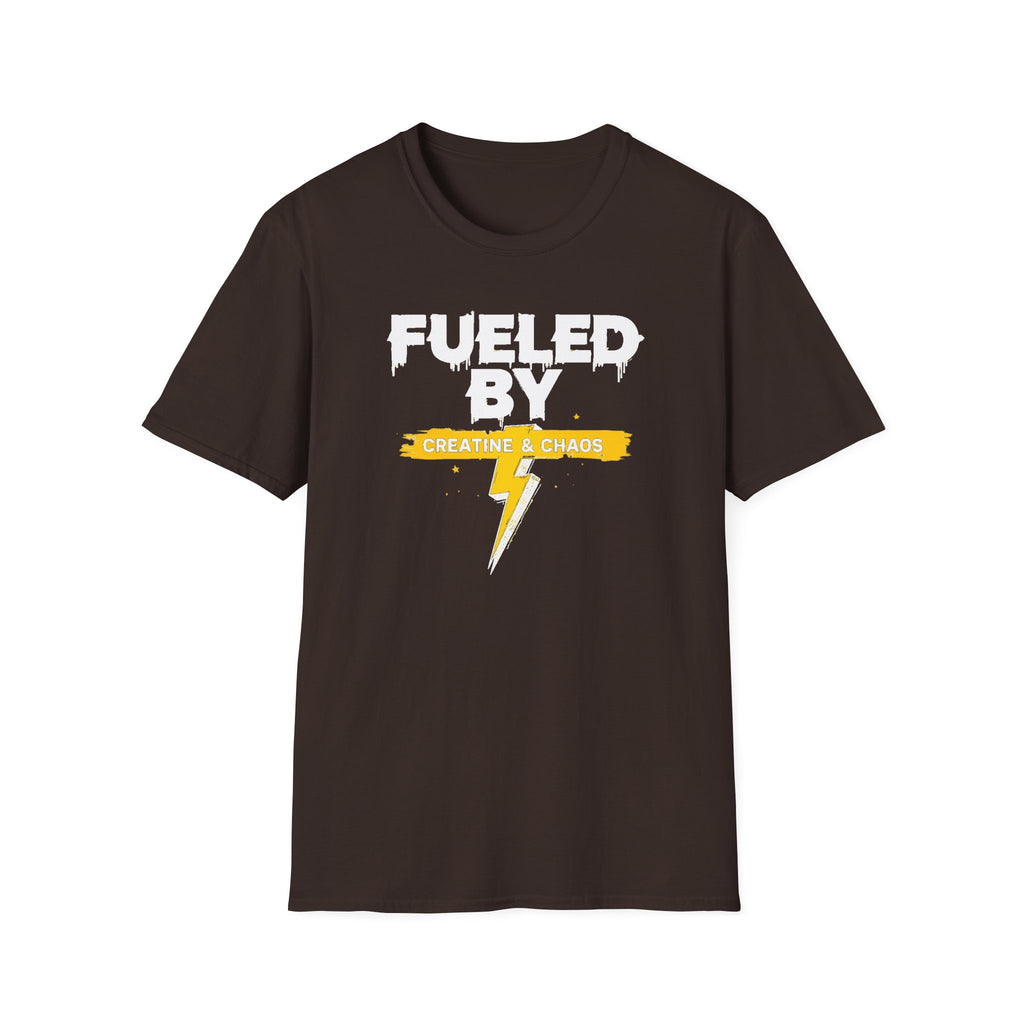 Fueled by Creatine & Chaos – Energetic Chaos Edition T-Shirt