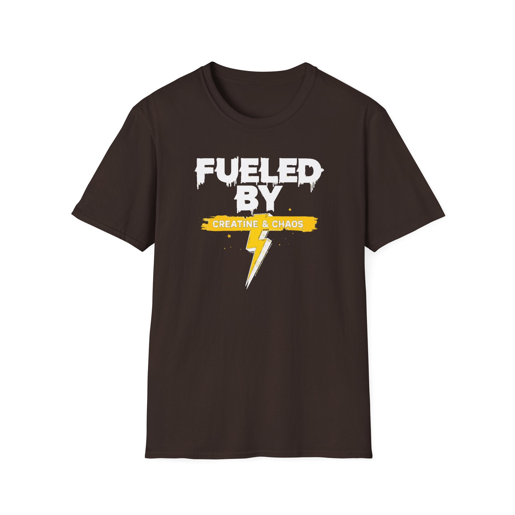 Fueled by Creatine & Chaos – Energetic Chaos Edition T-Shirt