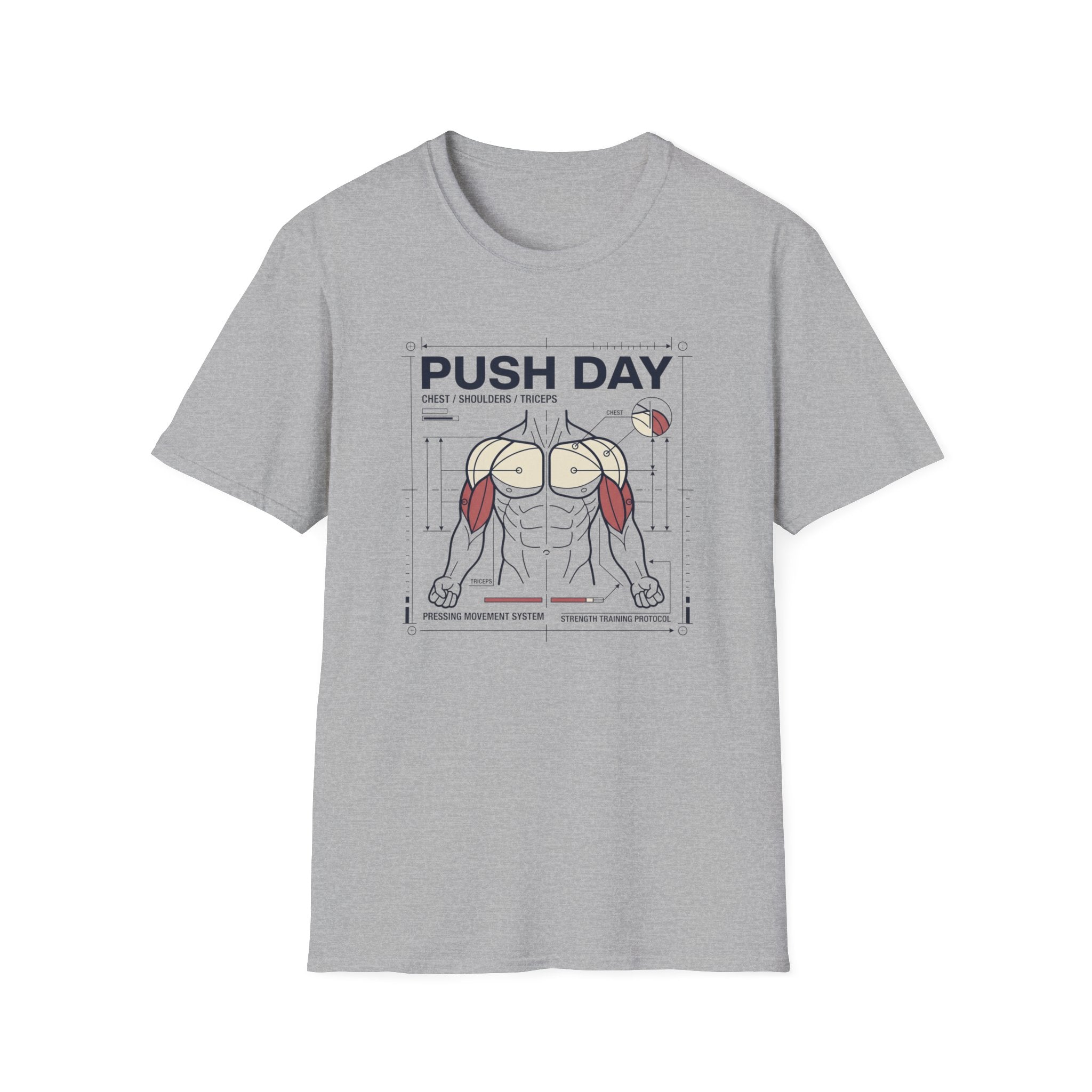 Push Day - science style T-Shirt
