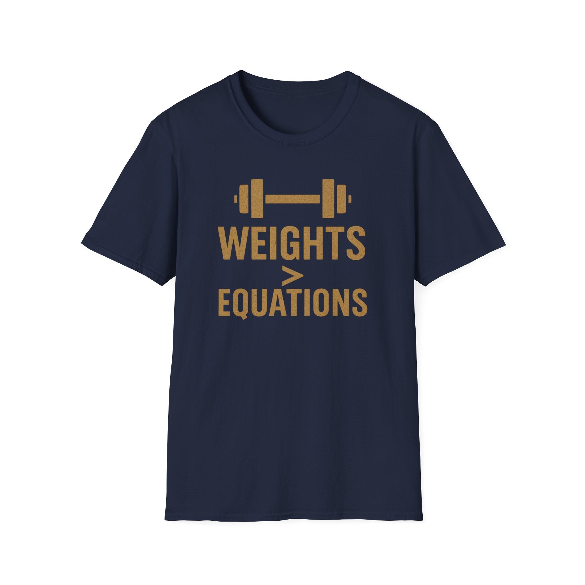 Weights > Equations – Glow Mode Edition T-Shirt