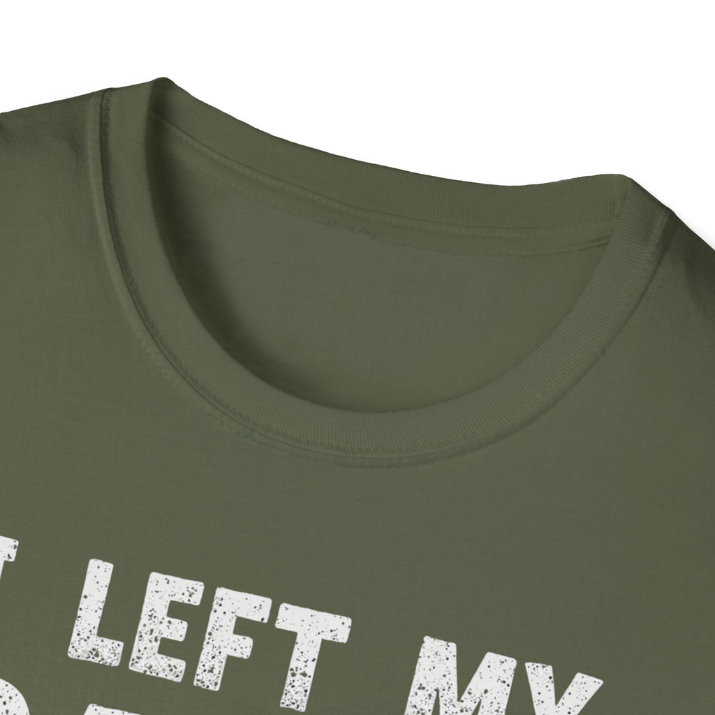 I Left My Gains for This? (Vintage Grunge Edition) T-Shirt