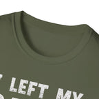 I Left My Gains for This? (Vintage Grunge Edition) T-Shirt