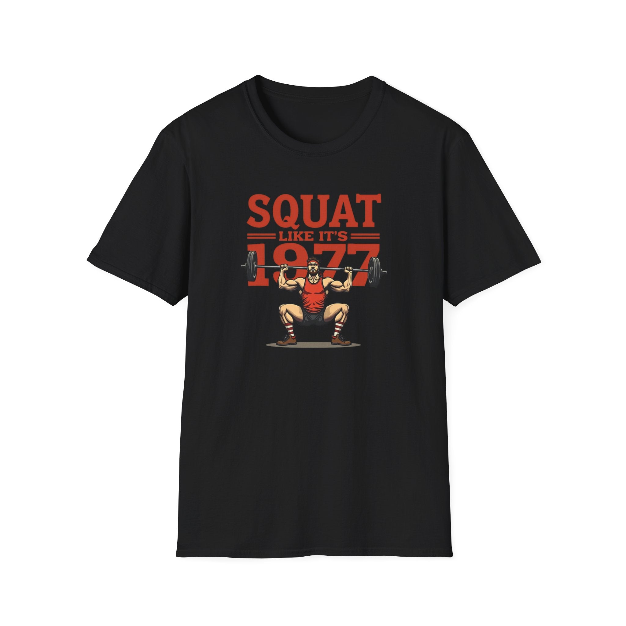 Squat Like It’s 1977 – Retro Redux Edition T-Shirt
