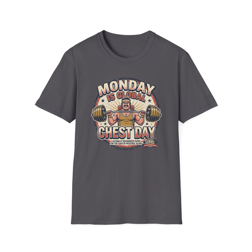 Monday is Global chest day - Global event T-Shirt