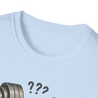 I Lift Because I Can’t Count That High – Heavy Barbell Edition T-Shirt