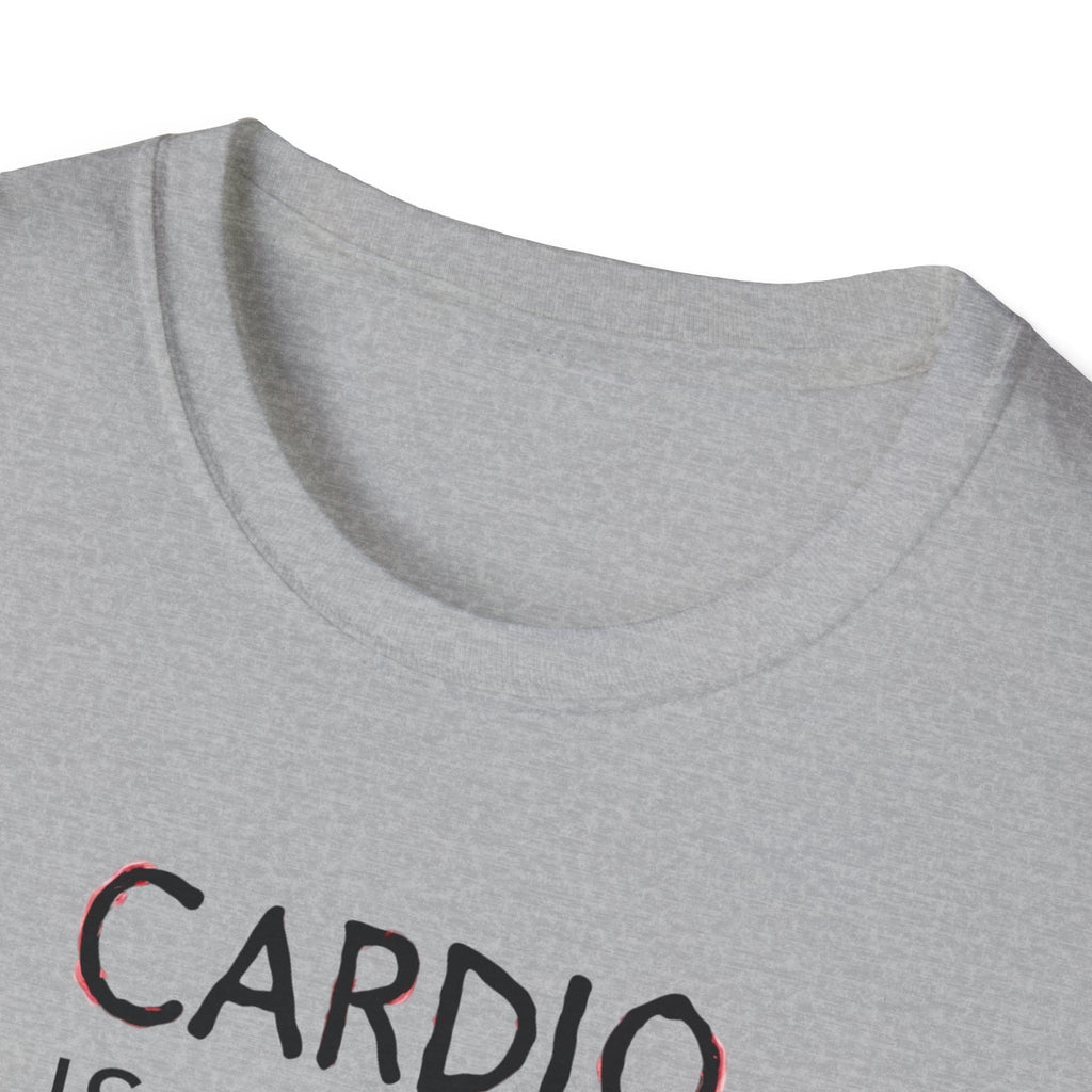 Cardio Is a Scam typo T-Shirt