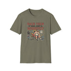 Back then, it was just a workout T-Shirt