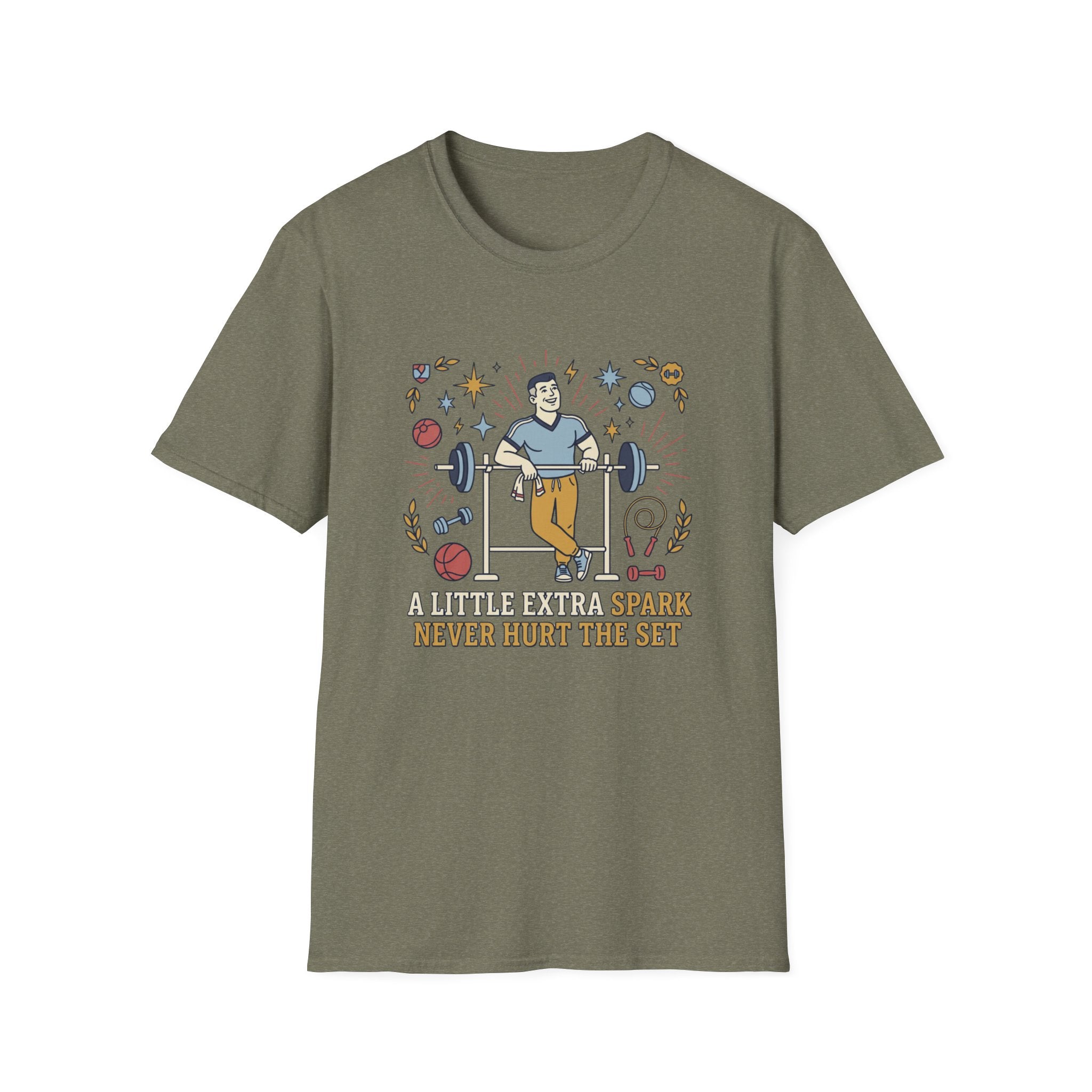 A little extra spark never hurt the set T-Shirt