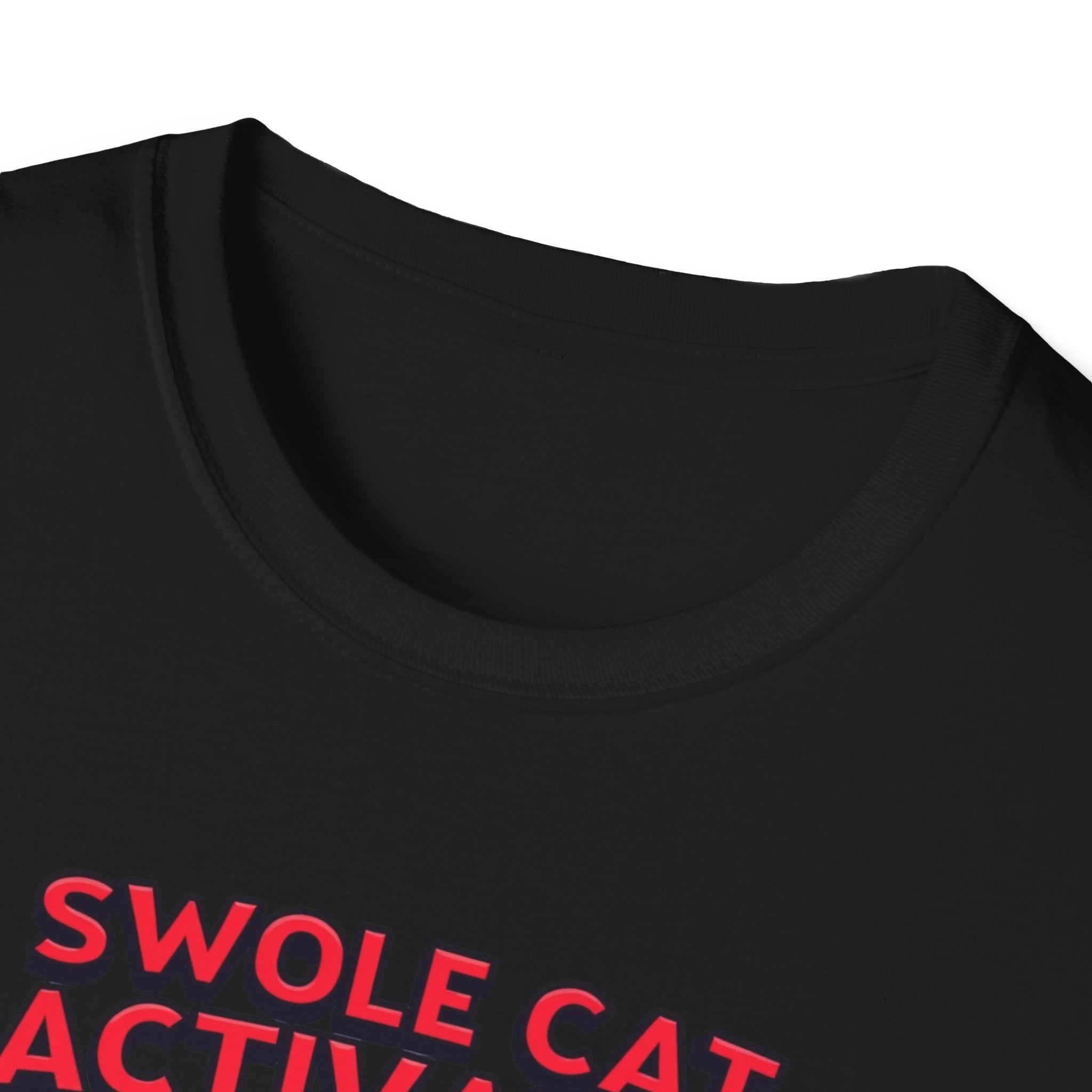 Swole Cat Activated – Pre-Workout Pouncer Edition T-Shirt
