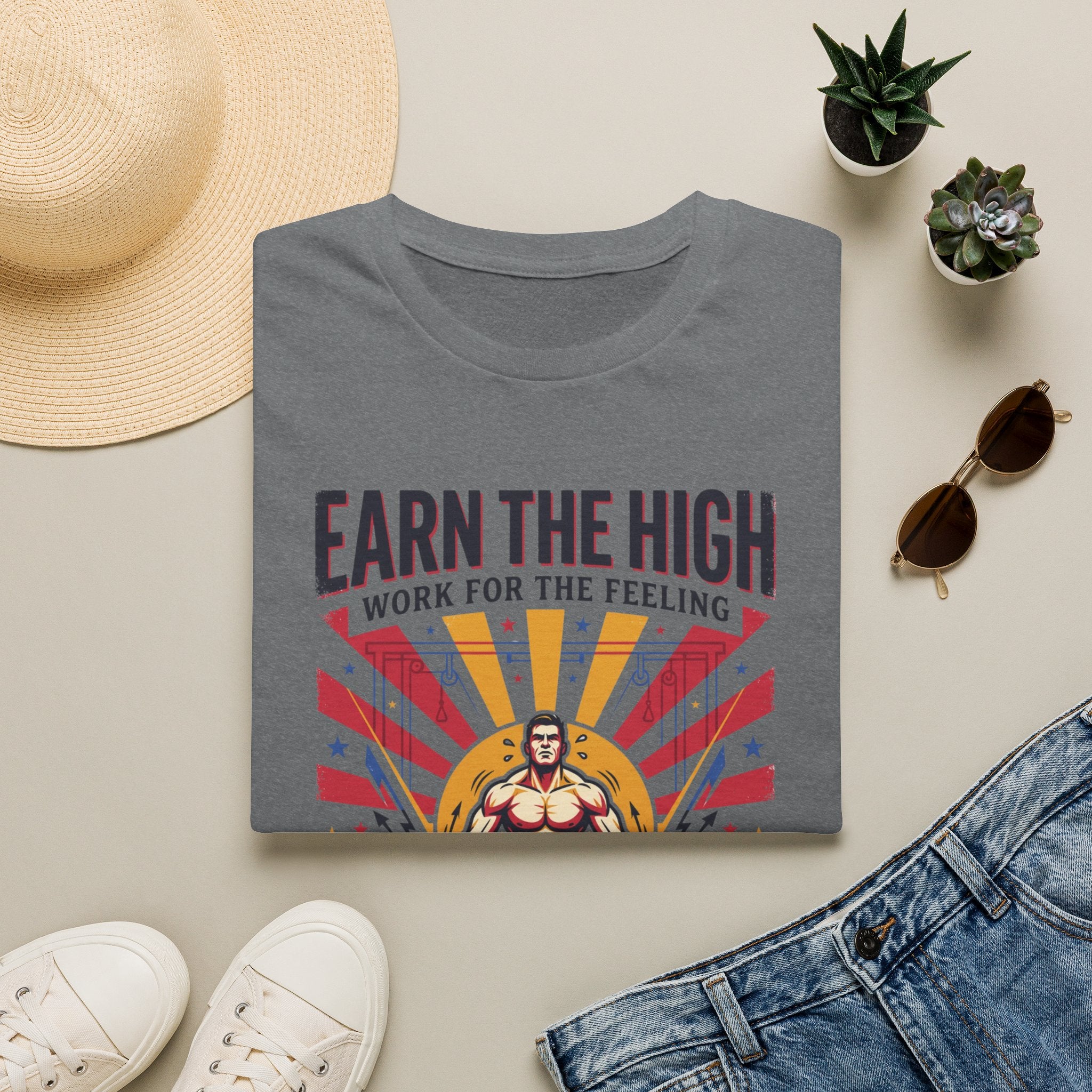 Earn the high - Workout T-Shirt