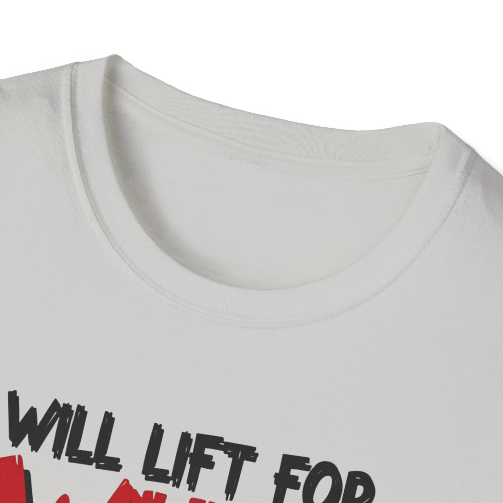 Will Lift for Whey – Barbell Edition T-Shirt