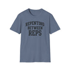 Repenting Between Reps – Bold Faith & Fitness  Tshirt