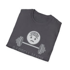 Barbell Math Is Hard – Brain Freeze Edition T-Shirt
