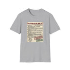 Application for one more set -  Push day T-Shirt