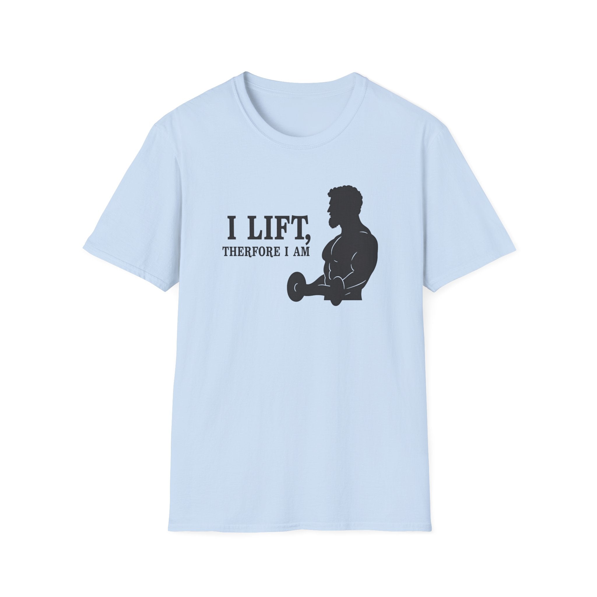 Iron Philosopher – Barbell Reflection Edition T-Shirt