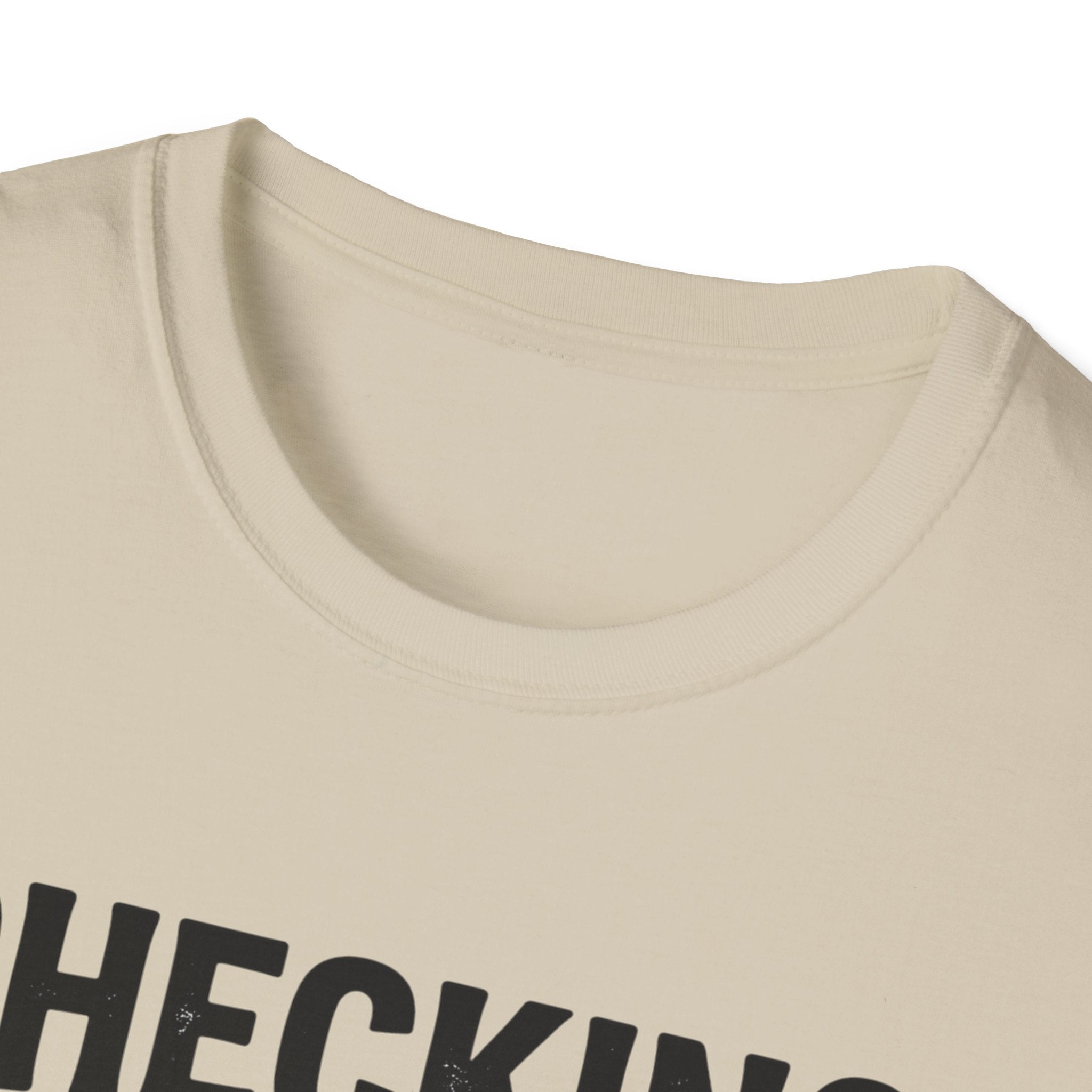 Checking the mirror is my Cardio T-Shirt