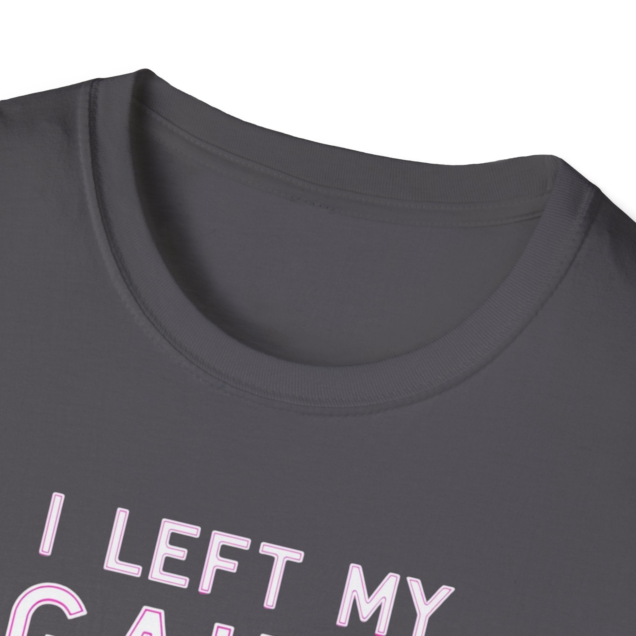 I Left My Gains for This? – Neon Gym Life T-Shirt