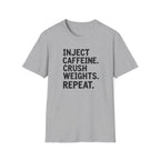 Inject. Crush. Repeat. T-Shirt