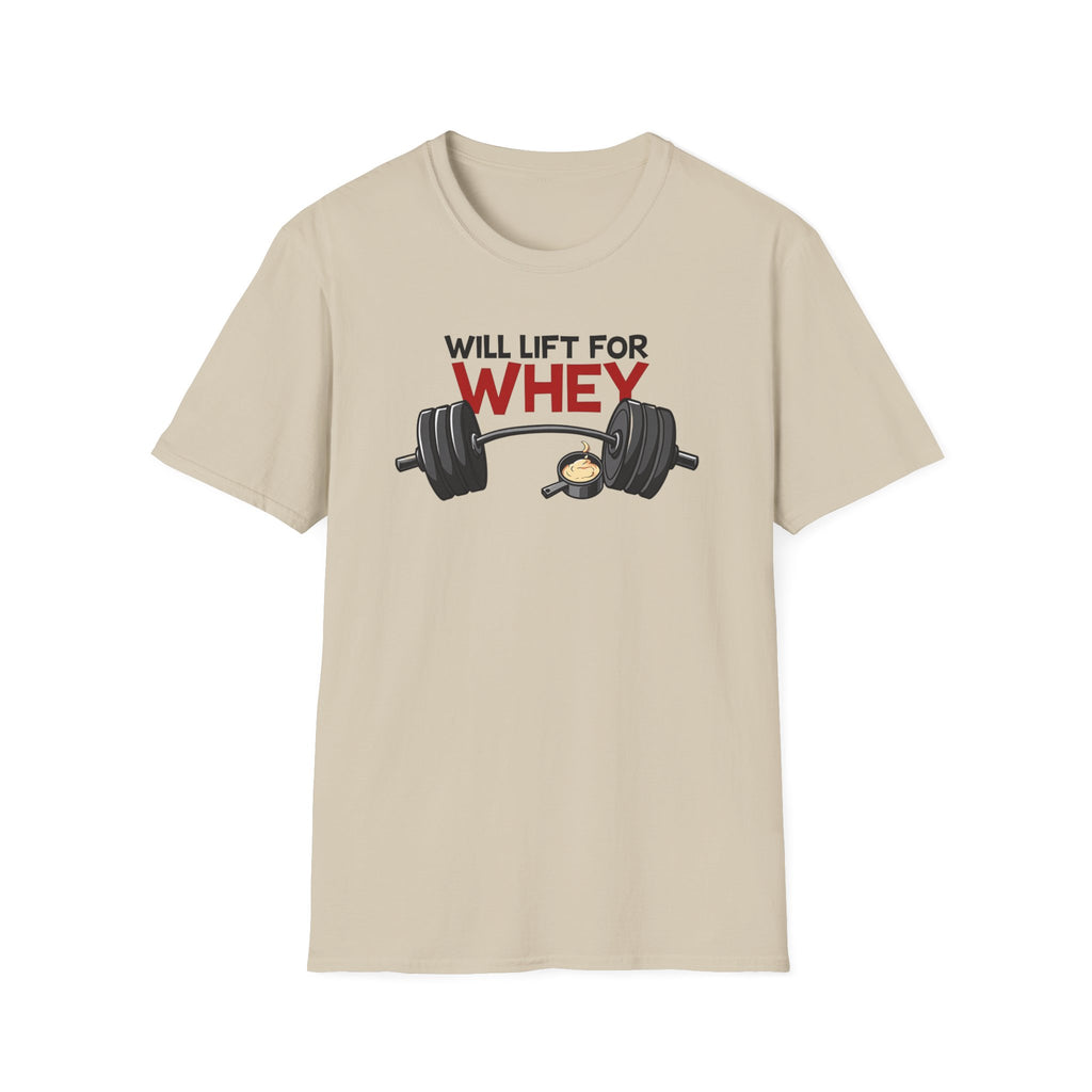Will Lift for Whey – Scoop Edition T-Shirt