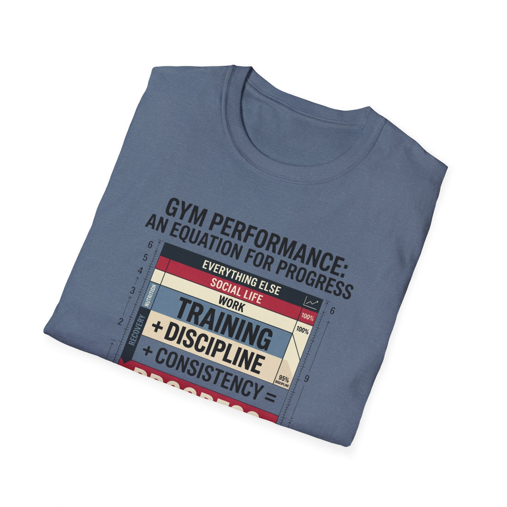 Gym Performance - An equation for progress T-Shirt