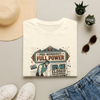 Pre workout _ Full power, Gym _ Closed T-Shirt