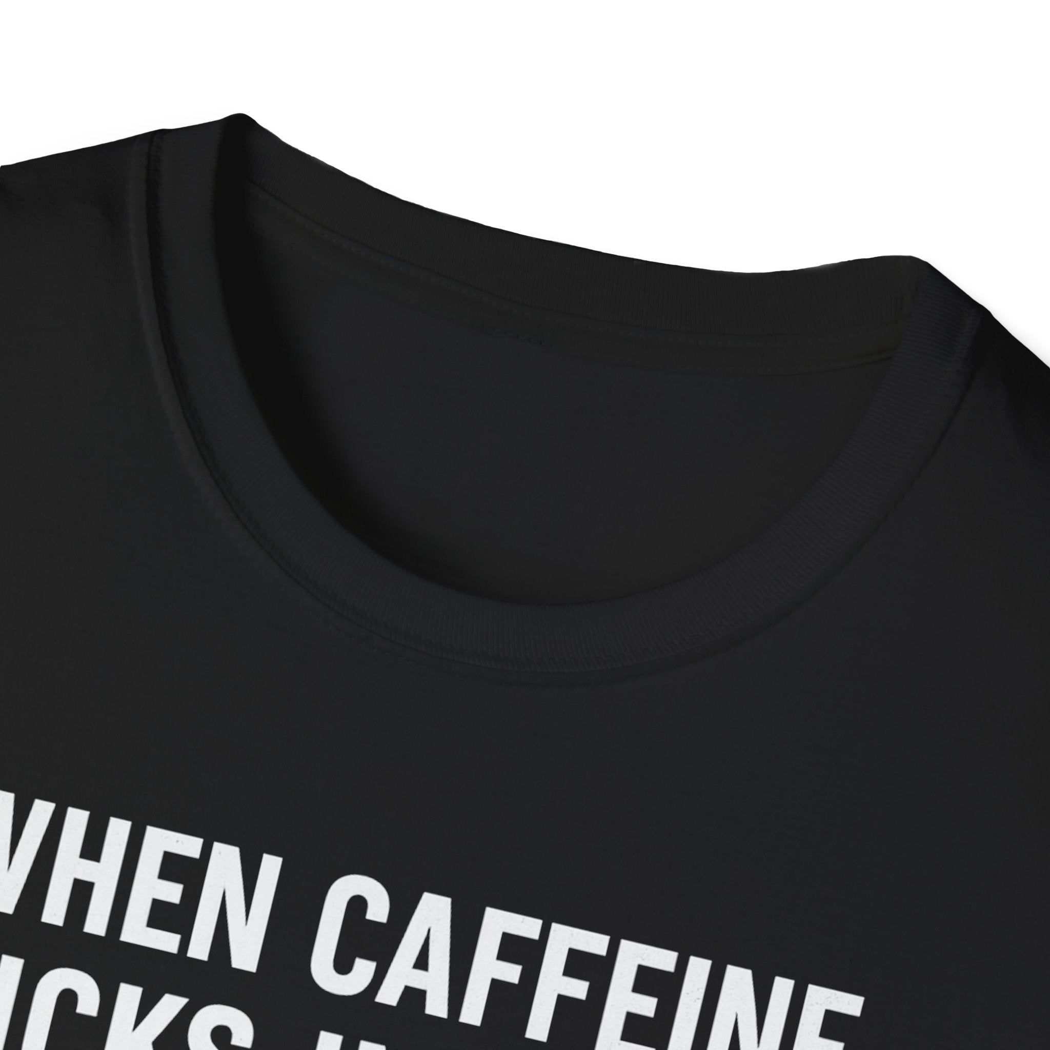 When Caffeine Kicks In – Brain Upgrade Sequence T-Shirt