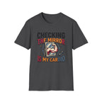 Checking the mirror is my Cardio T-Shirt