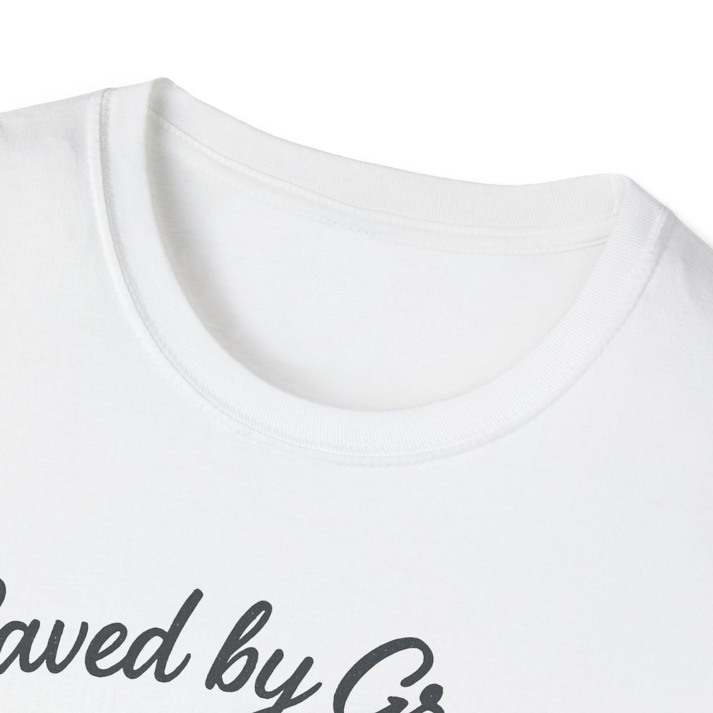 Saved by Grace, Built by Iron – Faith Meets Strength Tshirt