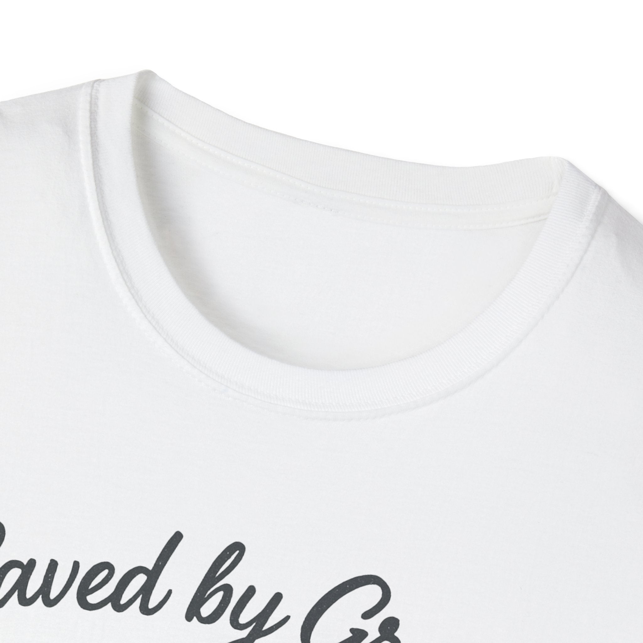 Saved by Grace, Built by Iron – Faith Meets Strength Tshirt