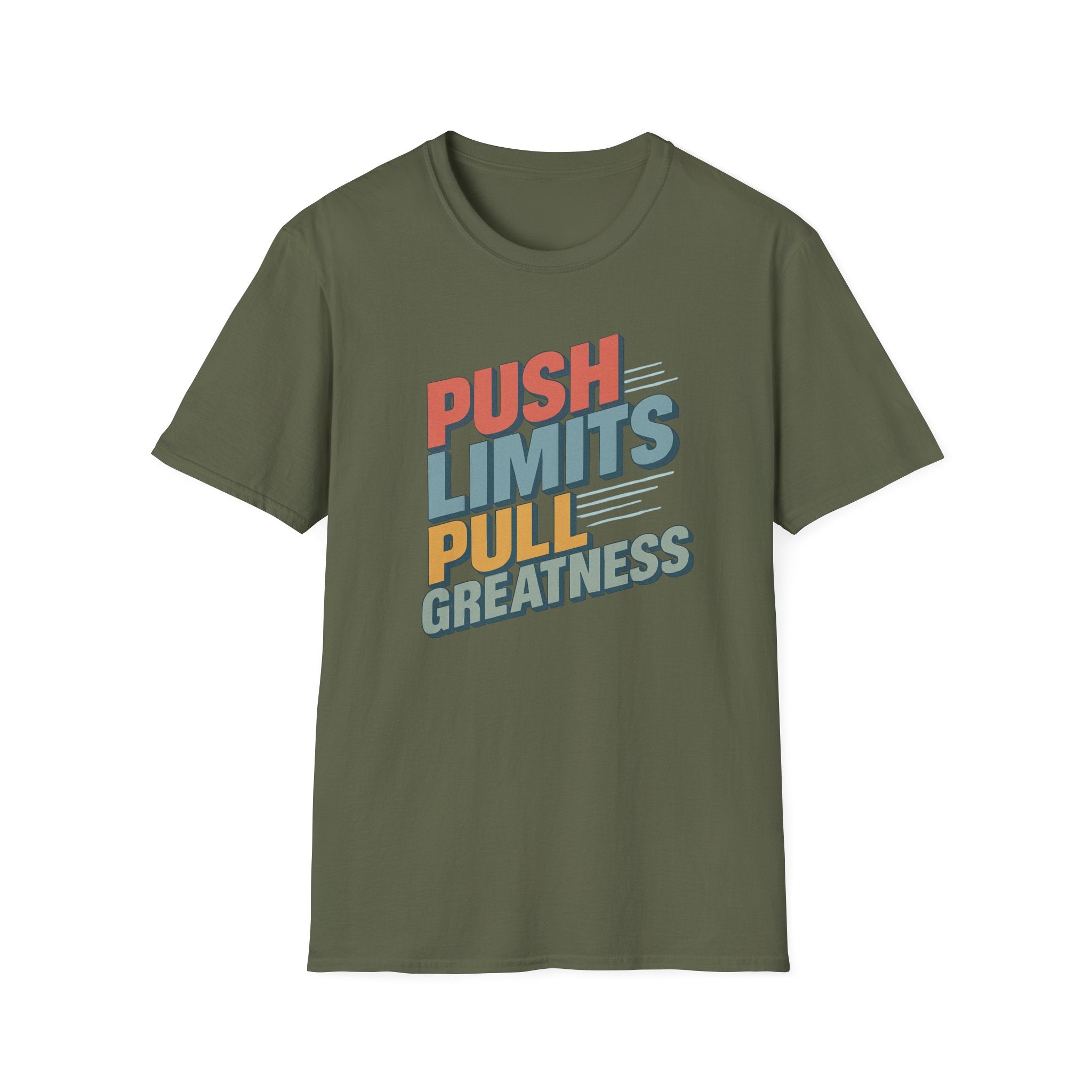 Push Limits. Pull Greatness. T-Shirt
