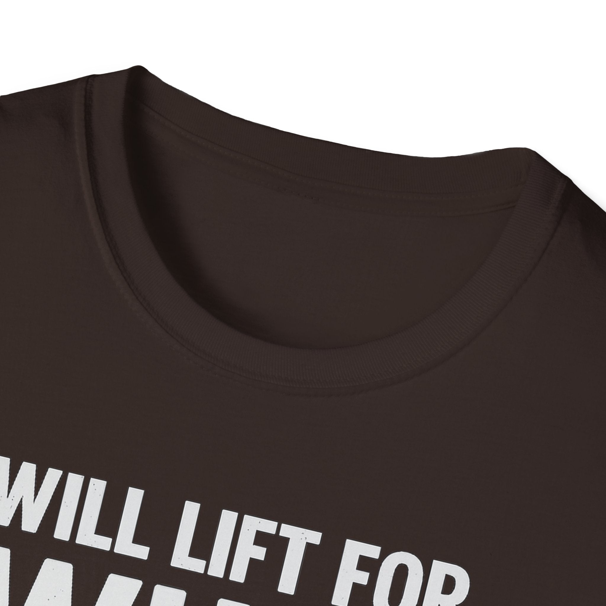 Will Lift for Whey – Barbell Edition T-Shirt