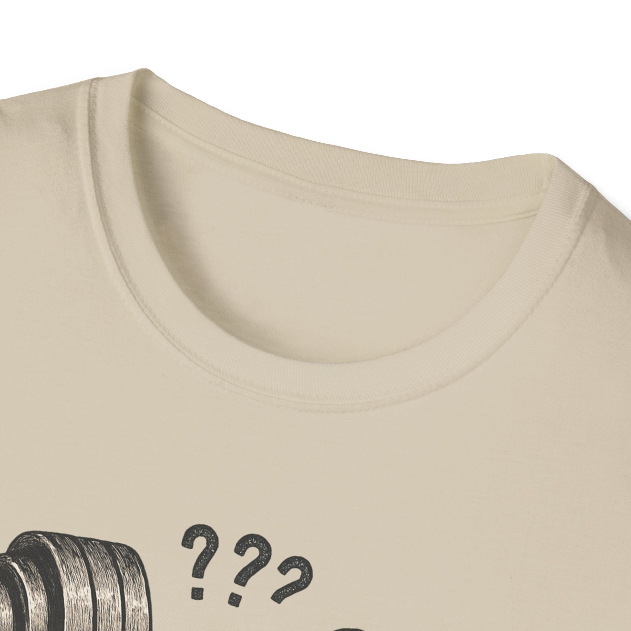 I Lift Because I Can’t Count That High – Heavy Barbell Edition T-Shirt