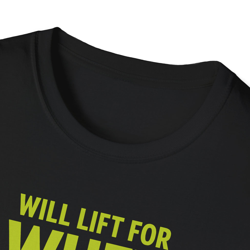 Will Lift for Whey – Scoop Edition T-Shirt