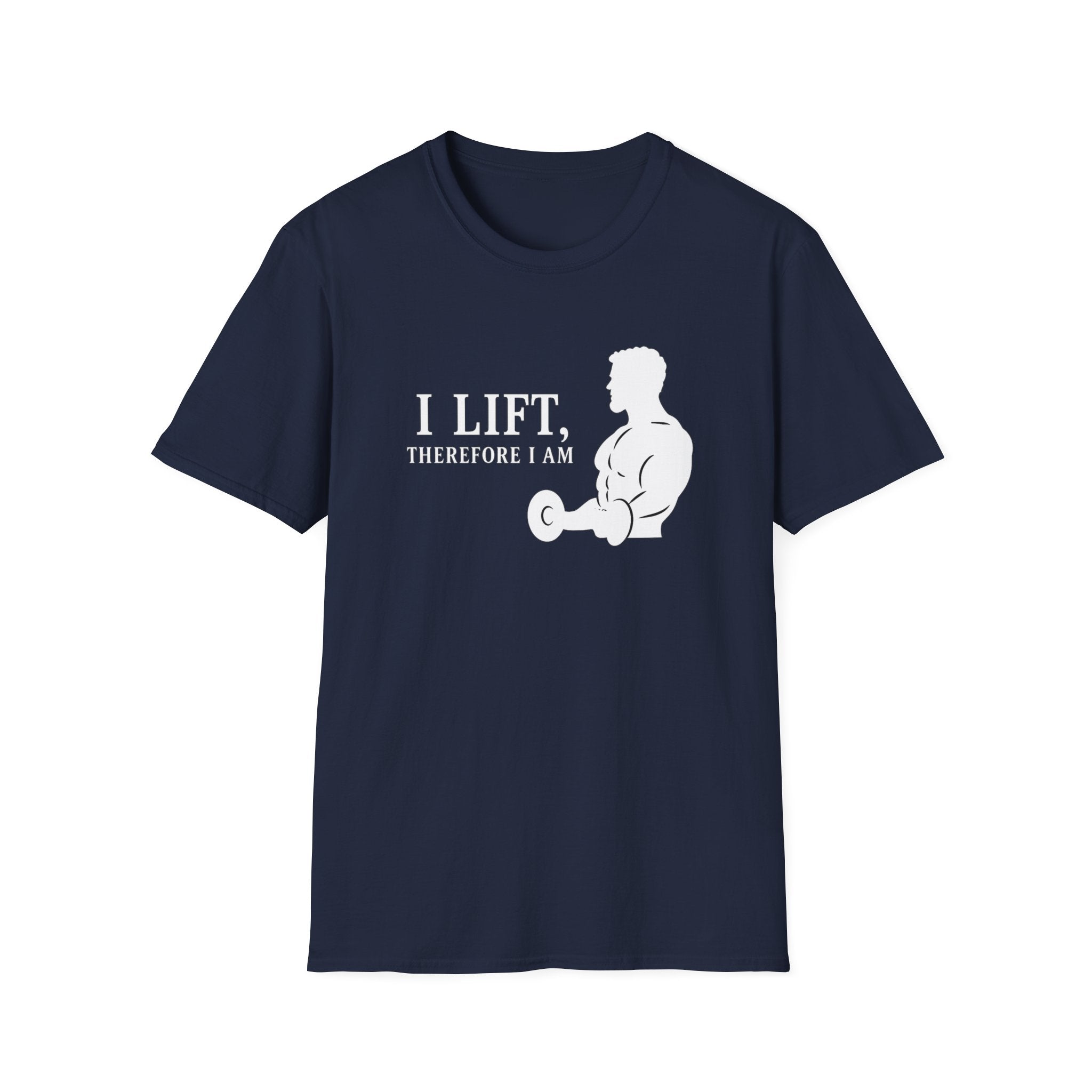Iron Philosopher – Barbell Reflection Edition T-Shirt