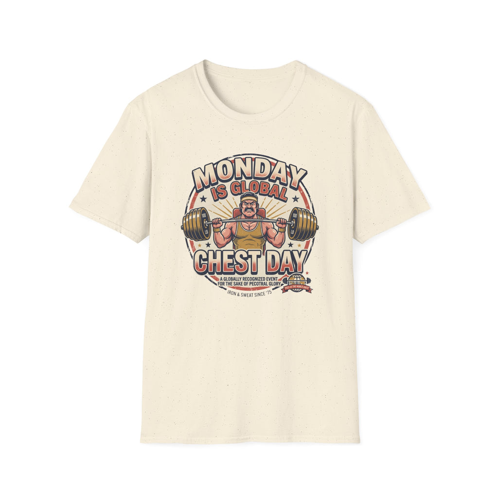 Monday is Global chest day - Global event T-Shirt