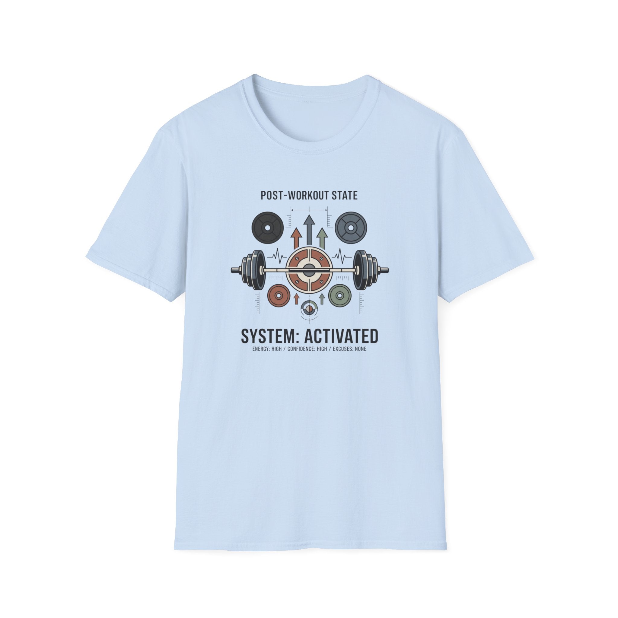 Post workout state - System activated T-Shirt