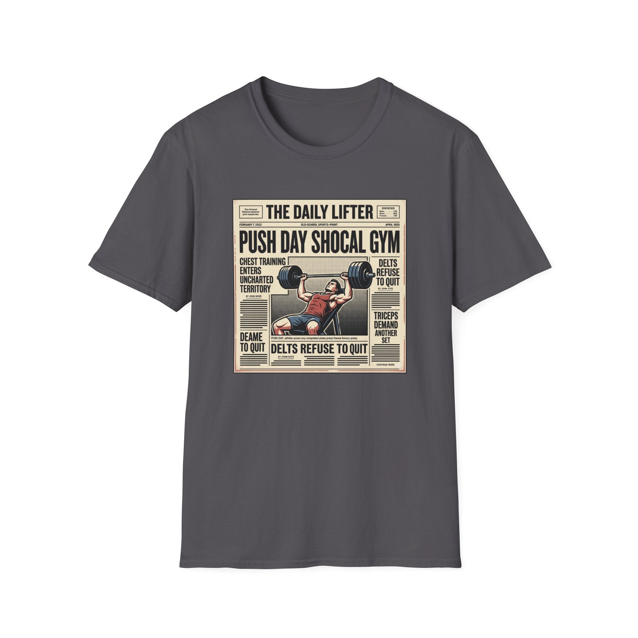 Push day newspaper style T-Shirt