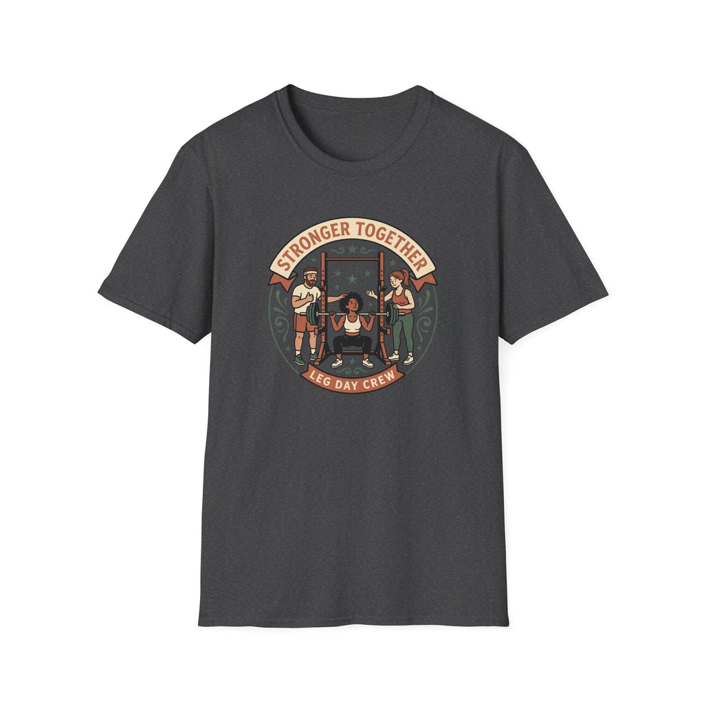 Stronger together, leg day crew T-Shirt