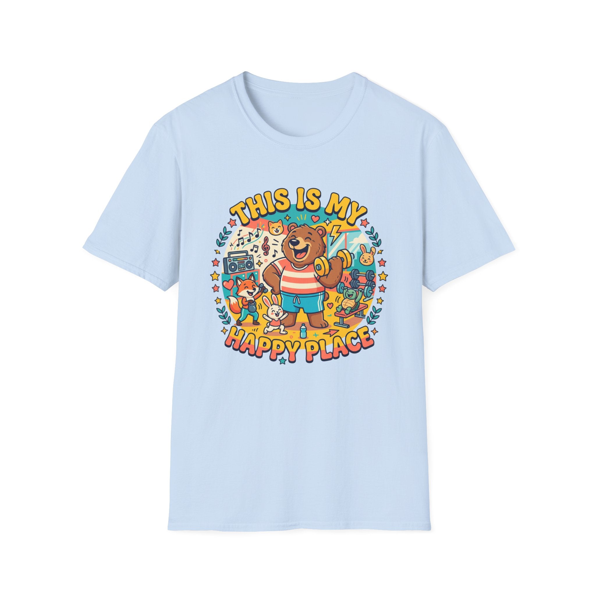 This is my happy place - Gym T-Shirt