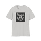 Barbell Math Is Hard – Confused Emoji Gym Tee T-Shirt