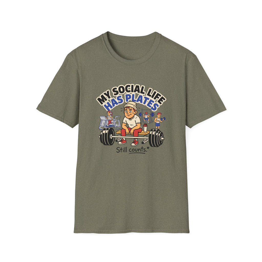 My social life has plates T-Shirt